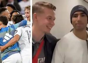 اشرف حکیمی رئال را سورپرایز کرد (عکس)