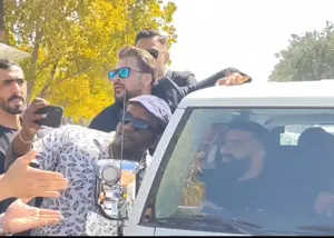 گرگ آمد، خیابان های شیراز بسته شد!(عکس)