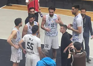 ششمین پیروزی پیاپی آبیها در لیگ بسکتبال