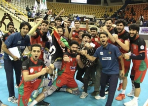 ترکمنستان با یک ایرانی در والیبال جام گرفت 