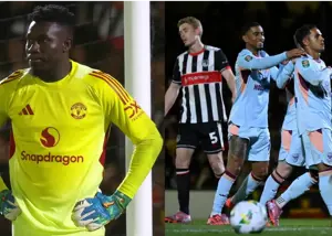 جشن یونایتدیها از باخت تیم دسته چهارمی!