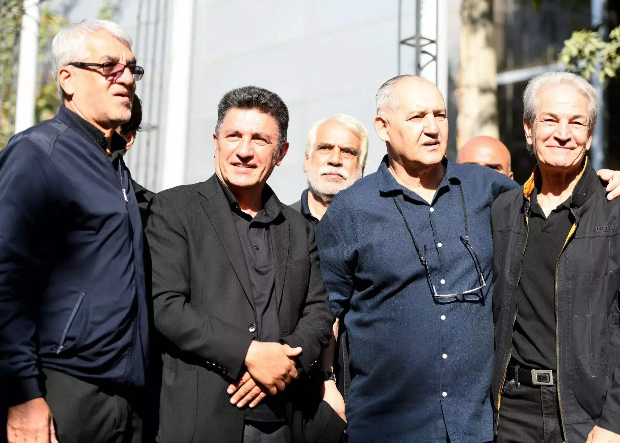 قلعه‌نویی در آغوش ستارگان نسل طلایی(عکس)