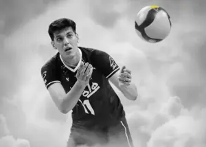 استوری اسطوره والیبال صربستان برای صابر کاظمی