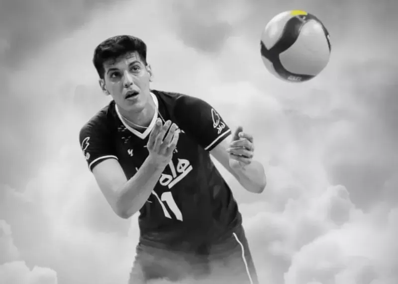استوری اسطوره والیبال صربستان برای صابر کاظمی