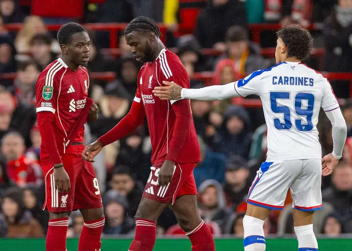 لیورپول ۰ – ۳ پالاس: شب سقوط در آنفیلد