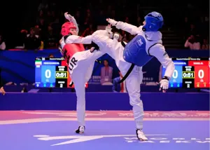 حذف مبینا نعمتزاده مقابل قهرمان جهان