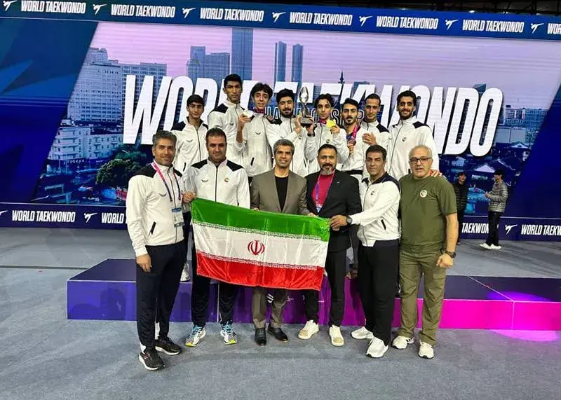 تکواندوی مردان ایران نایب قهرمانجهان شد