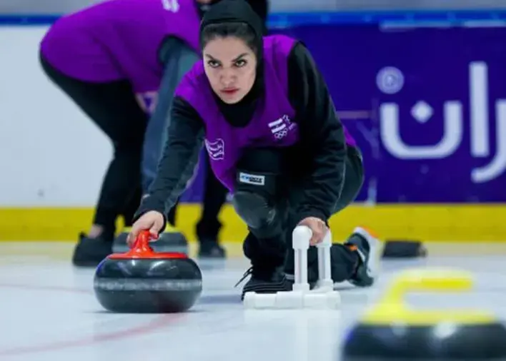 معارفه اعضای انجمن کرلینگ در‌ حضور رئیس فدراسیون