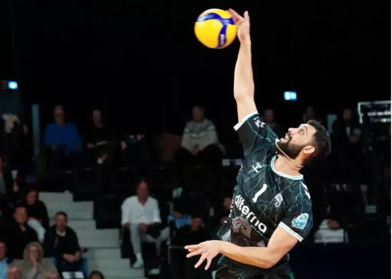 تک لژیونر والیبال ایران در فرانسه: باخت و فقط ٢ امتیاز