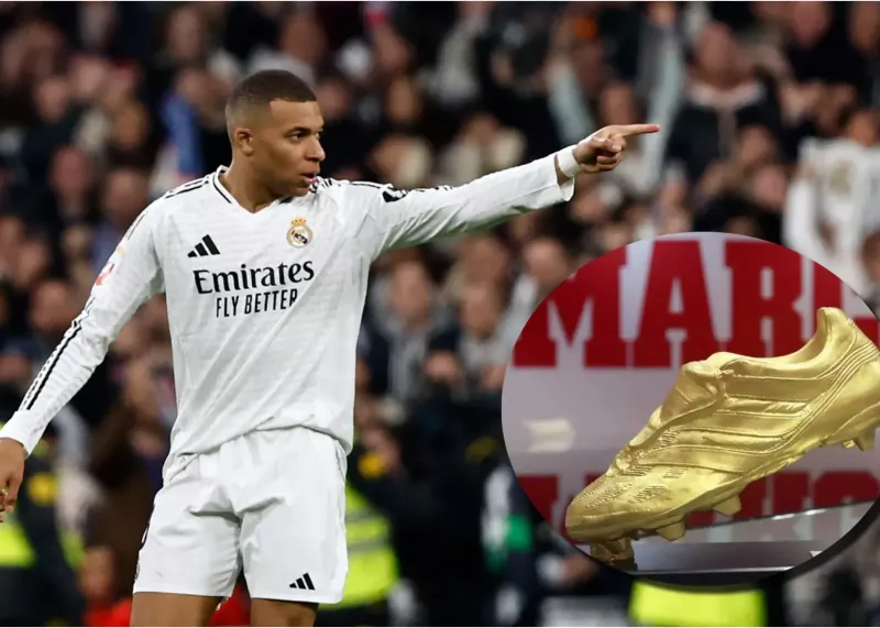 لحظه به لحظه با اهدای کفش طلا به امباپه