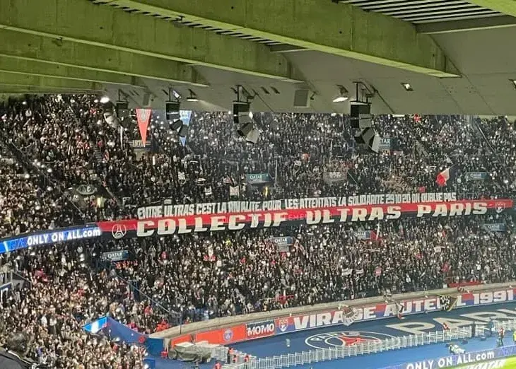 پاری سن ژرمن علیه داعش شعار داد