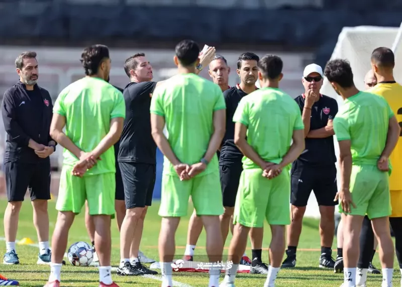اوسمار تمرین پرسپولیس را تعطیل کرد