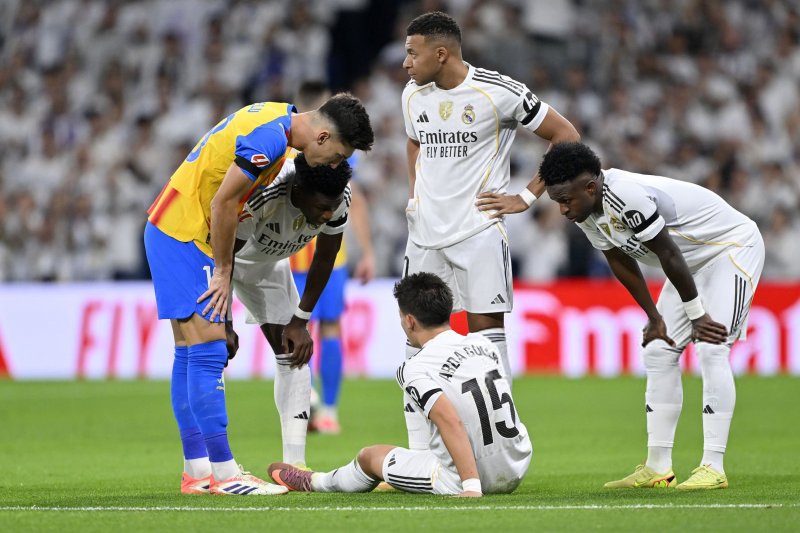 مصدومیت ستاره رئال پیش از دیدار با لیورپول