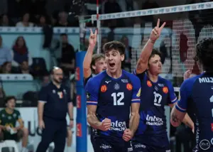 اوج هیجان در والیبال فرانسه با حضور یک ایرانی