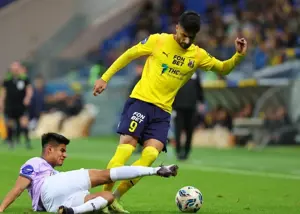 مهاجم تیم ملی در بازی جنجالی روسیه