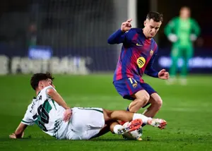 ناجی بارسا در غیاب پدری ظهور کرد