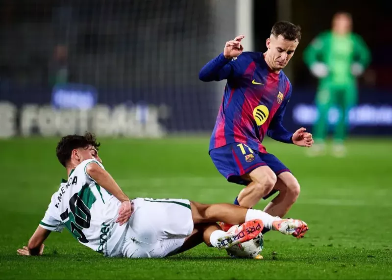 ناجی بارسا در غیاب پدری ظهور کرد