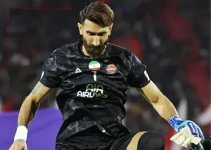 علیرضا بیرانوند بهترین بازیکن زمین شد