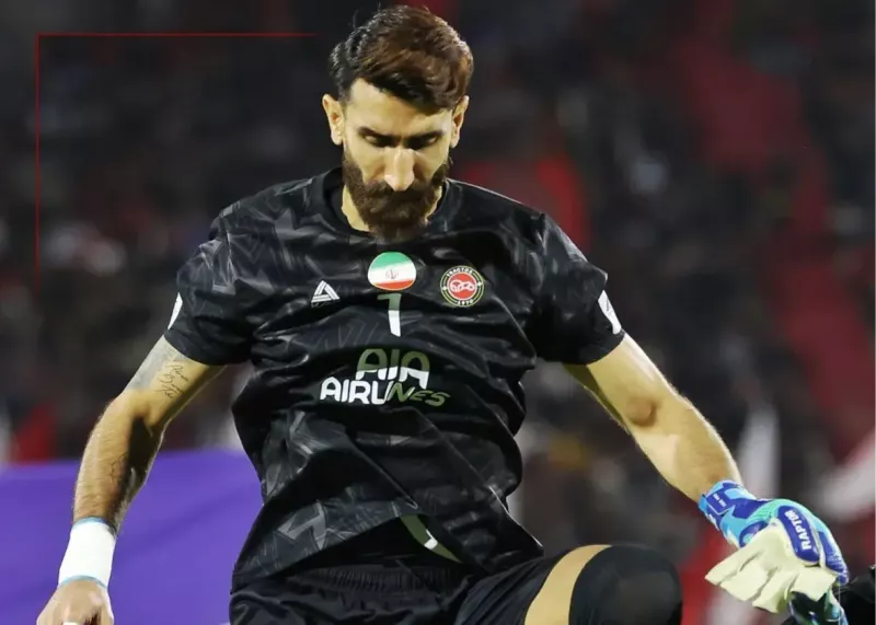 علیرضا بیرانوند بهترین بازیکن زمین شد