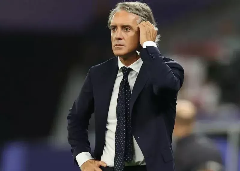 حضور غافلگیرکننده مانچینی در مقر السد! (عکس)