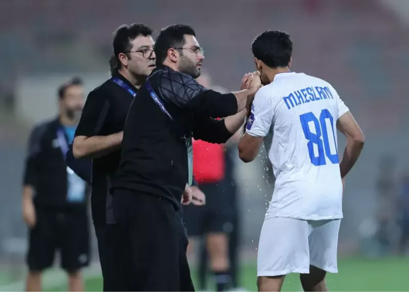 خون روی صورت جانشین منیر الحدادی! (عکس)