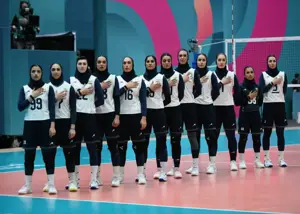 شکست سنگین تیم ملی والیبال زنان ایران در ریاض