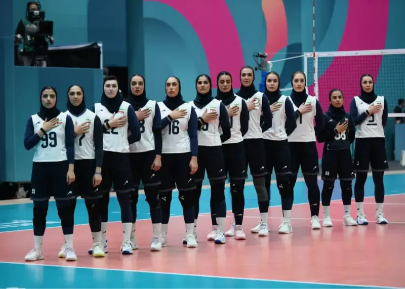 شکست سنگین تیم ملی والیبال زنان ایران در ریاض