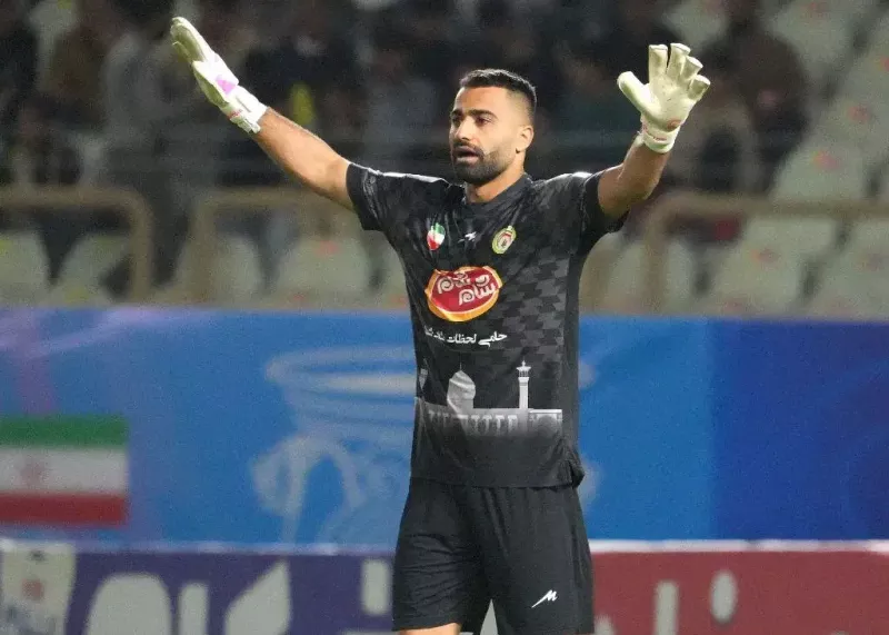 مهاجم فجر علیه پاس گل دروازهبان این تیم!