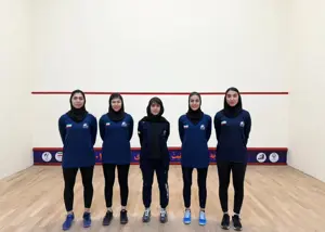 ترکیب تیم ملی اسکواش زنان مشخص شد