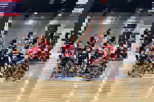 برتری تیم ملی بسکتبال با ویلچر مردان برابر چین