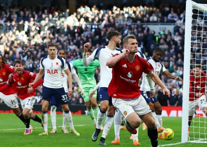 تاتنهام 2-2 یونایتد: شاهکار منچستر 10 نفره!