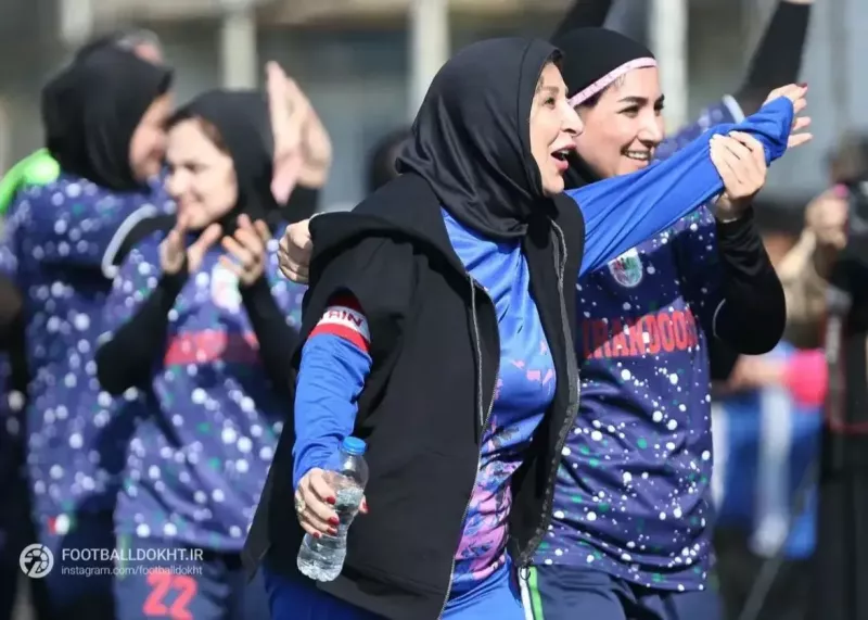 مرجانه گلچین ستاره جدید فوتبال زنان ایران!