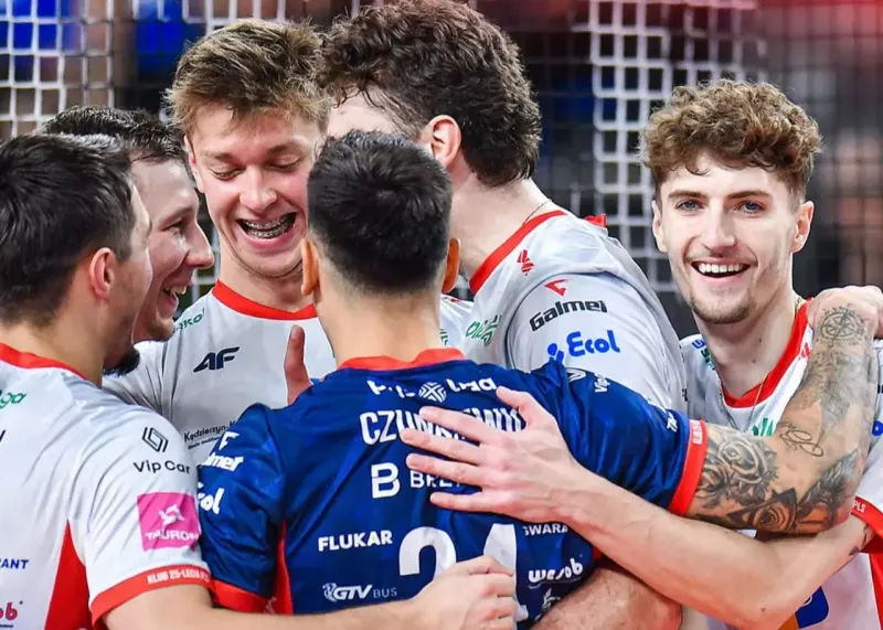 نتیجه یک طرفه در نبرد غول‌های والیبال‌ لهستان 