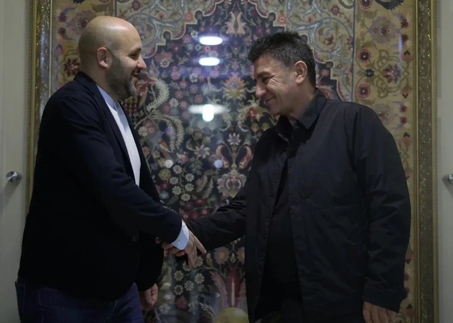گالیاردی در کنار قلعه‌نویی، کار شروع شد! (عکس)