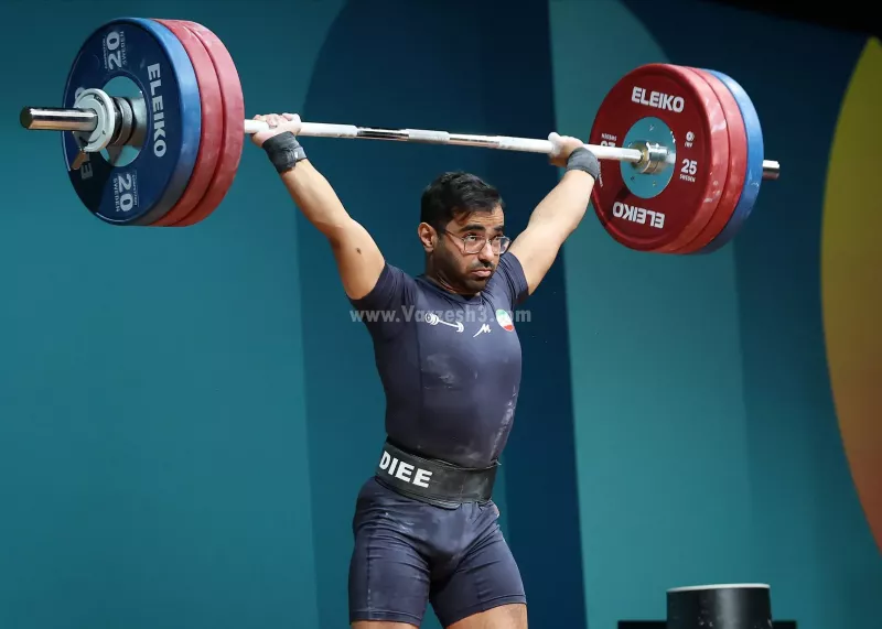 دست اولین وزنه بردار ایران به مدال نرسید