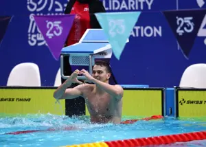 طلای شگفت انگیز شناگر ایرانی در ریاض