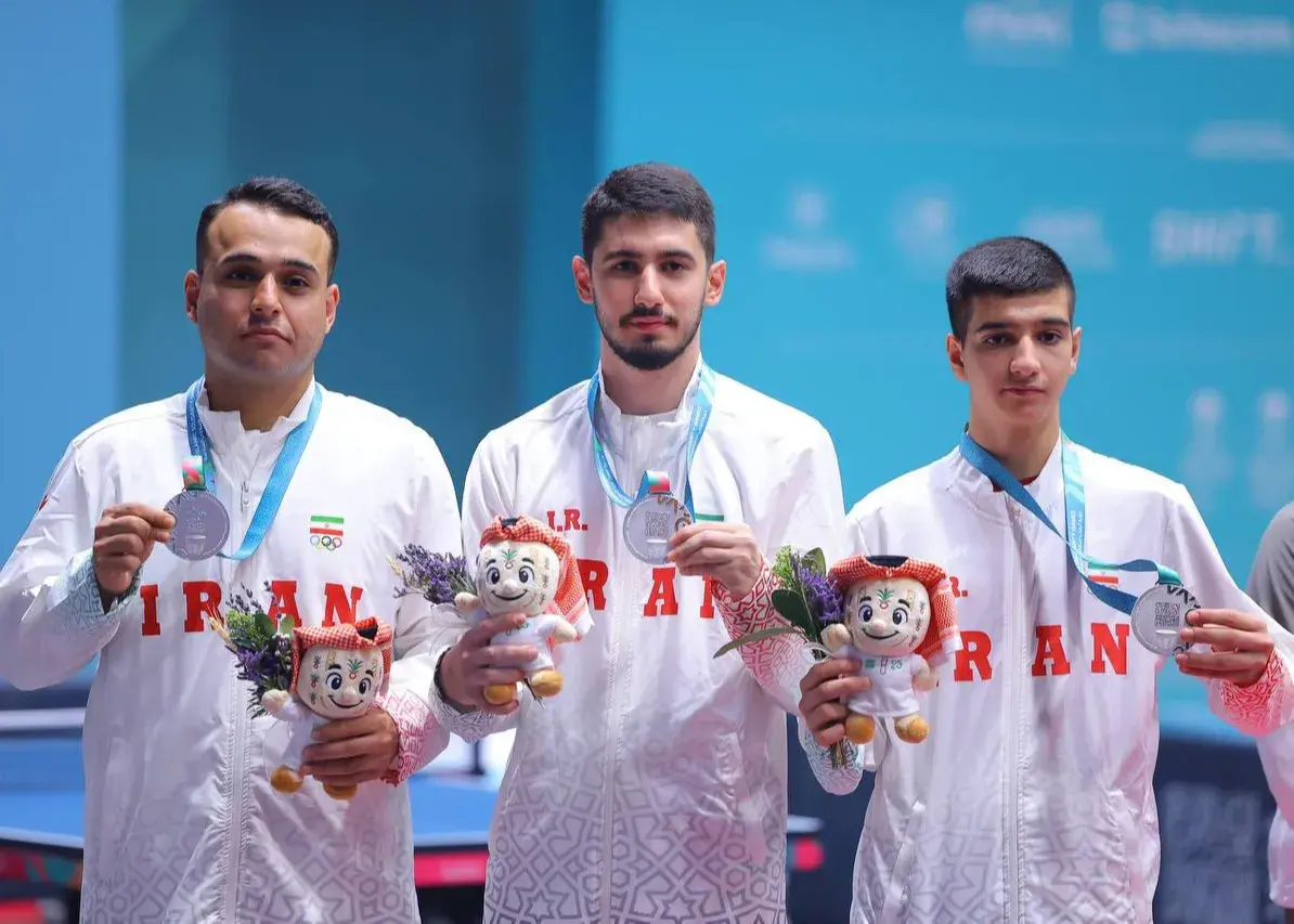 شکست برابر قزاقستان در‌ گام آخر؛/ دست پسران پینگ پنگ ایران به طلا نرسید