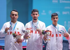 دست پسران پینگ پنگ ایران به طلا نرسید