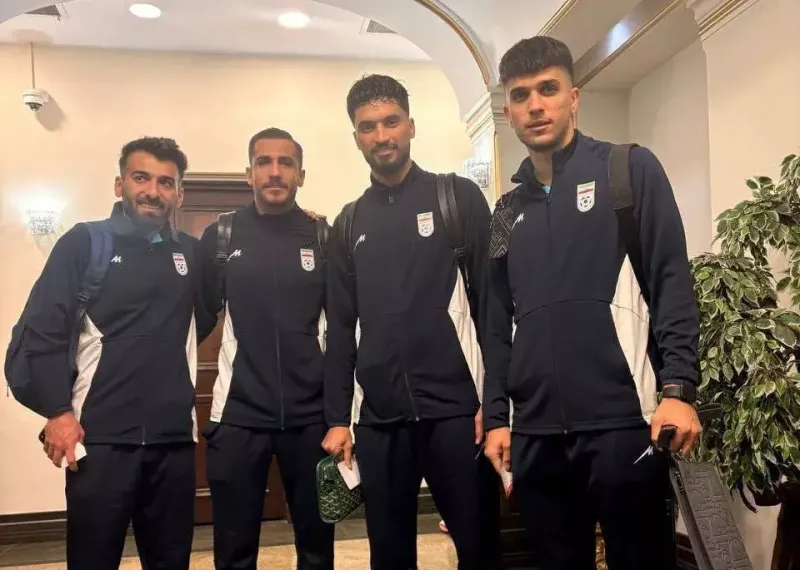 مشکل حل شد، ملی‌پوشان آماده پرواز (عکس)