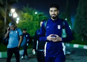 کاروان تیم ملی دقایقی پیش به العین رسید