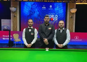 صعود سه اسنوکرباز ایرانی به مرحله حذفی جهانی