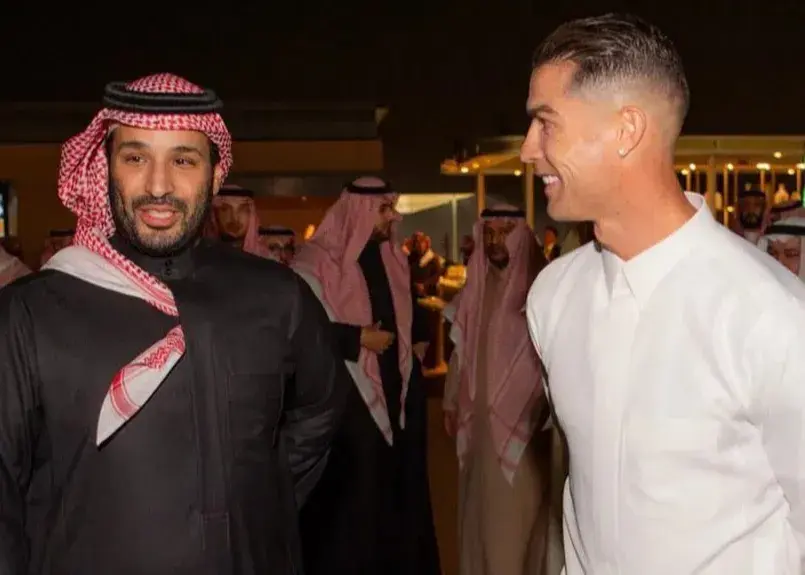 رونالدو و بن سعید در کاخ سفید رونالدو و بن سعید در کاخ سفید