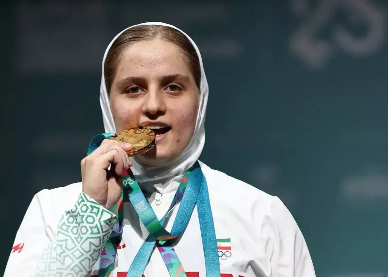 درخشش مهسا در ریاض: وزنه برداری هم طلا صید کرد
