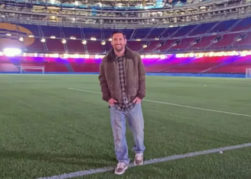 بند دیوید بکام باعث میشود مسی به بارسا برود