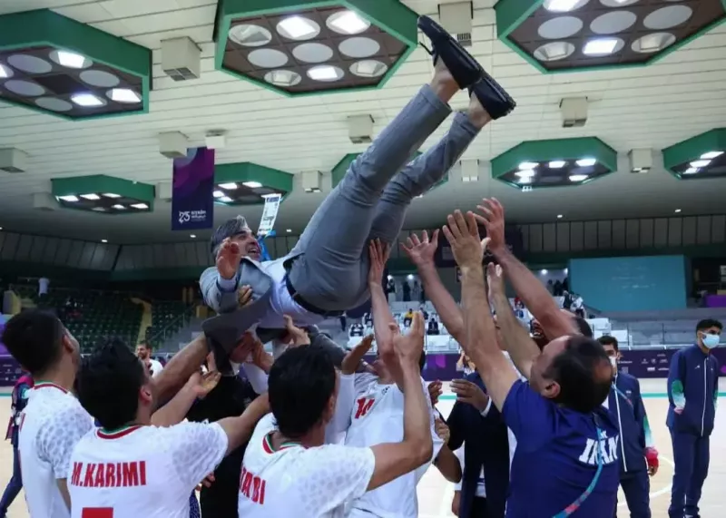 شمسایی پس از قهرمانی روی هوا رویت شد