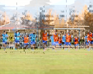 شروع شاگردان حسینی برای بازی حذفی