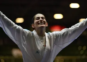 آتوسا هت تریک دختران ایران را تکمیل کرد