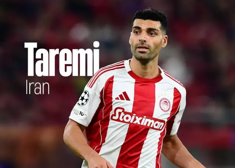 المپیاکوس برای طارمی: موفق باشی!