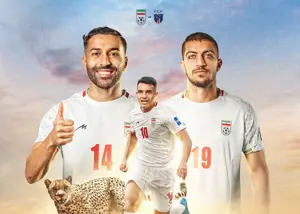 چهره‌های متفاوت روی پوستر تیم ملی