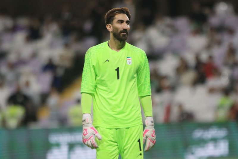 بیرانوند، دستهای کم کار و پاهای بیدار! (عکس)